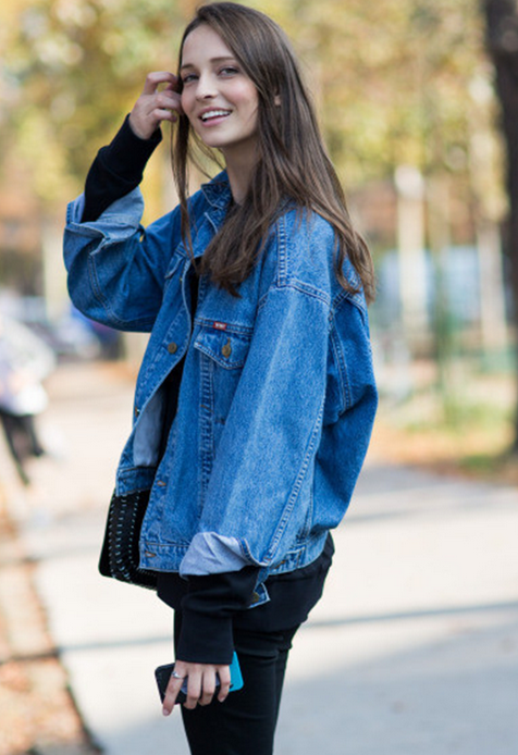 牛仔外套怎么搭配才比较潮