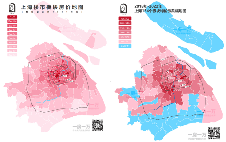 房价地图 | 上海134个板块次新房价格公布!超过10万/㎡的有30个,仅有一个板块站上20万/㎡ - 知乎