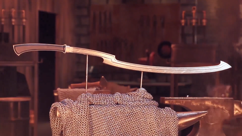 古埃及名剑,长长弯弯似镰刀,尽在锻刀大赛