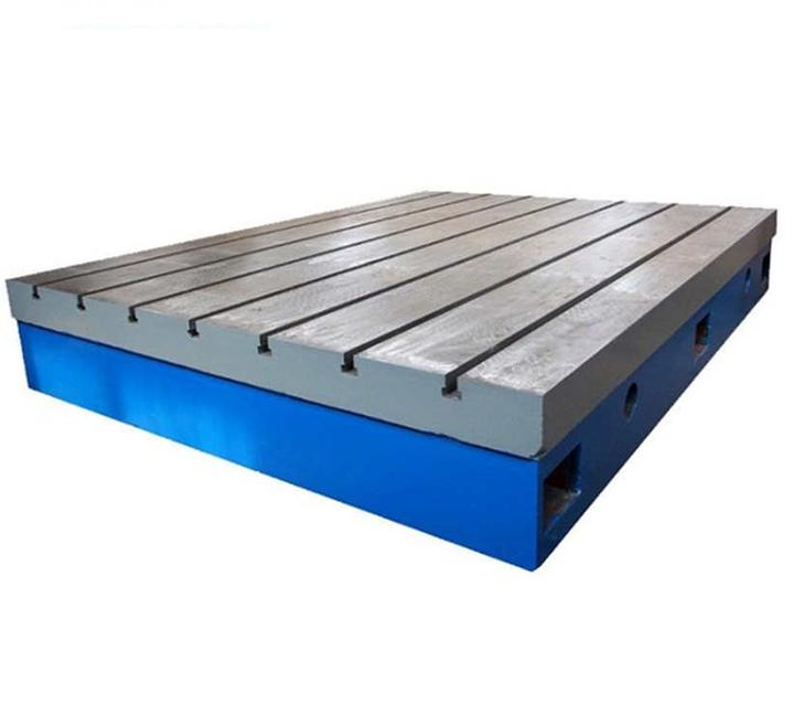 铸铁试验平台的制作过程及检定前的准备工作和过程