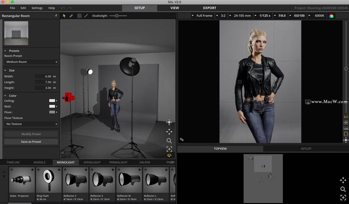 Set A Light 3D Studio Mac版(三维模拟影棚布光软件) v2.00.11版 - 知乎