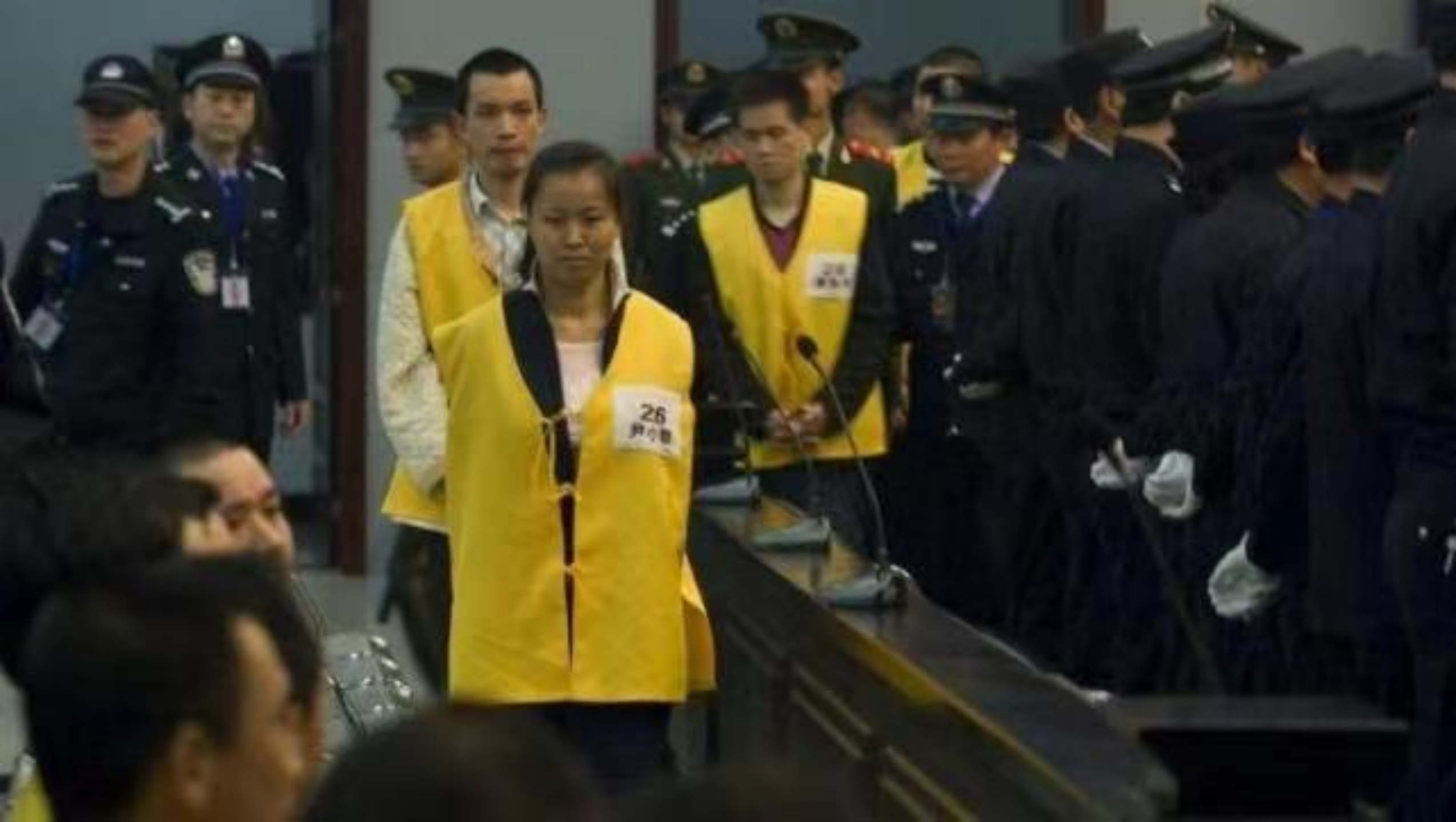 图 22:段丽娟助手法庭受审