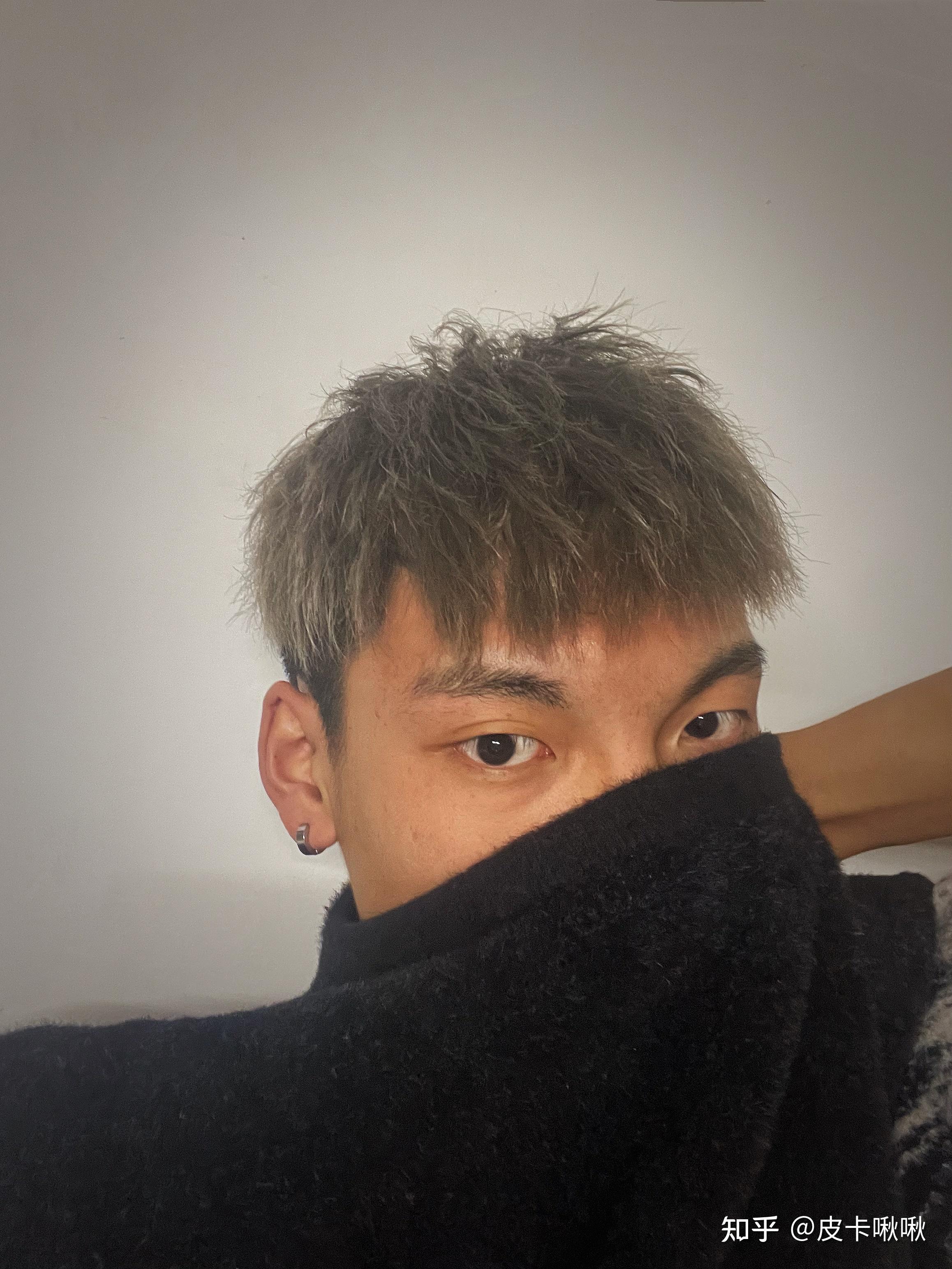 黄黑皮的男生适合什么发色