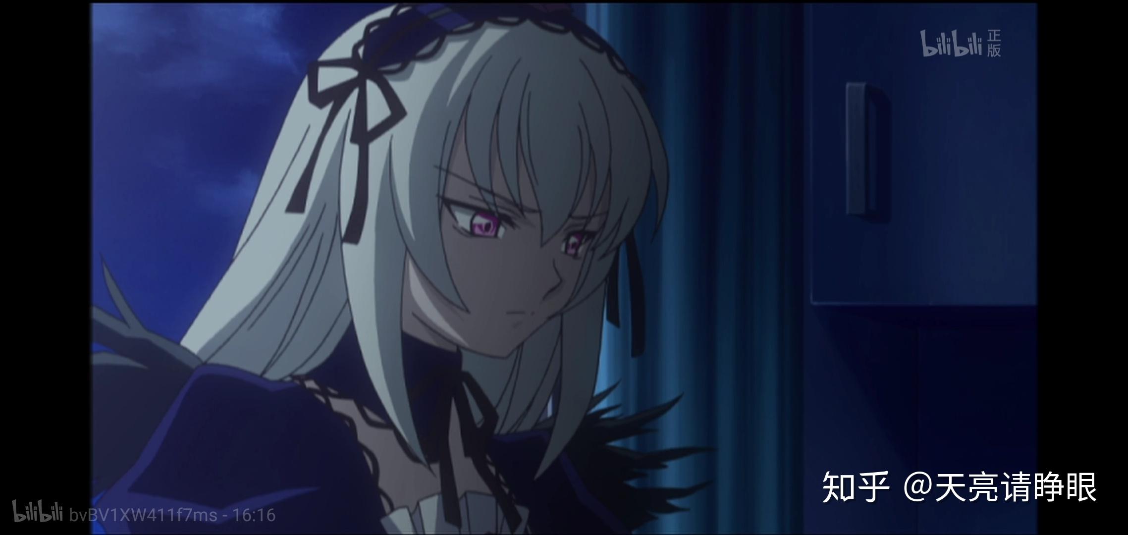 求白发红瞳半萝莉少女动漫图片?