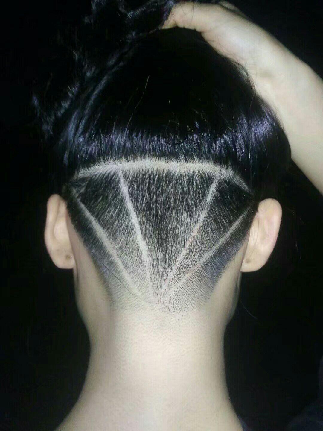 undercut 女图片